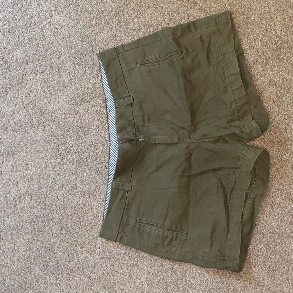 Green shorts